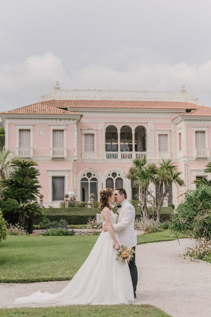 French Riviera elopement