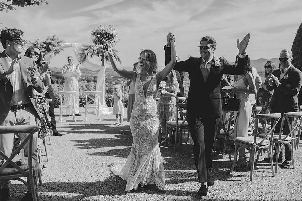 Swedish wedding in the cote d'azur France