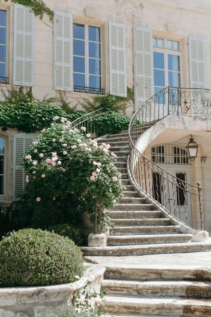Stunning architectural details at Château d'Estoublon