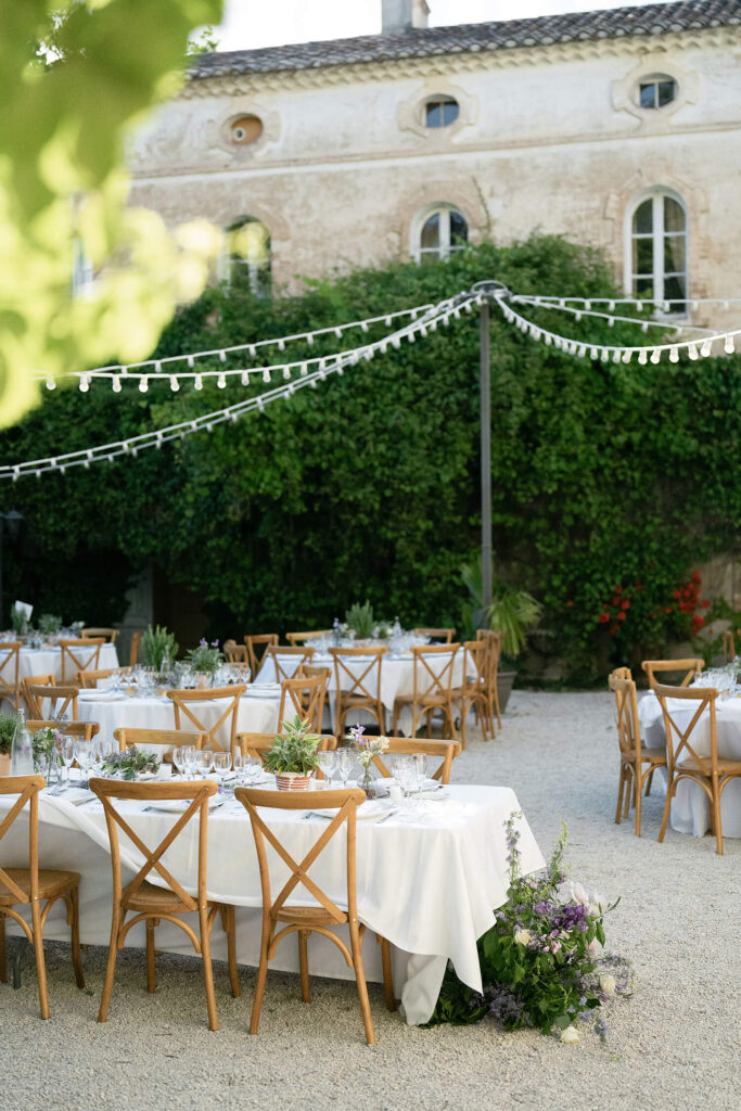 Chateau wedding in the South of France